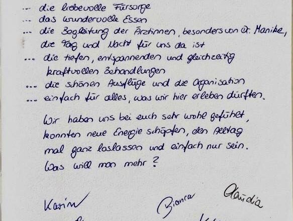 Sithnara Ayurveda Resort | Gästekommentar der Reisegruppe aus November