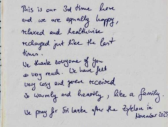 Sithnara Ayurveda Resort | Gästekommentar von Karin und Matthis